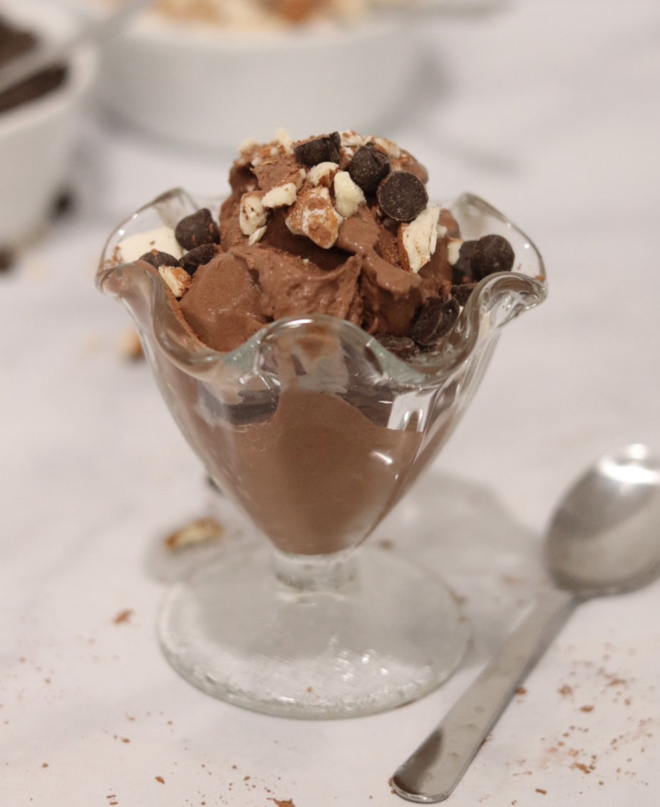 Date-Sweetened Chocolate Ice Cream